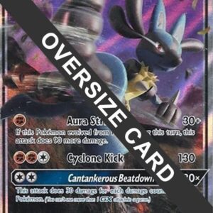 Lucario GX SM100 Holofoil Jumbo Cards Lucario GX SM100 Holofoil Jumbo Cards