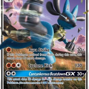 Lucario GX SM100 Holofoil SM Promos