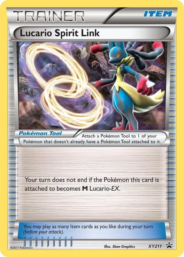 Lucario Spirit Link XY211 Normal XY Promos Lucario Spirit Link XY211 Normal XY Promos