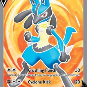 Lucario V SWSH213 Holofoil SWSH: Sword & Shield Promo Cards Lucario V SWSH213 Holofoil SWSH: Sword & Shield Promo Cards