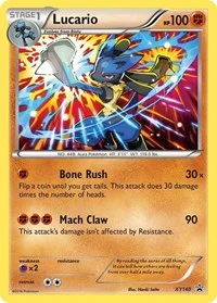 Lucario | XY140 | Holofoil | XY Promos
