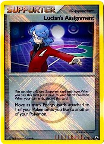 Lucian’s Assignment 92/111 (League Promo) 092/111 Reverse Holofoil League & Championship Cards