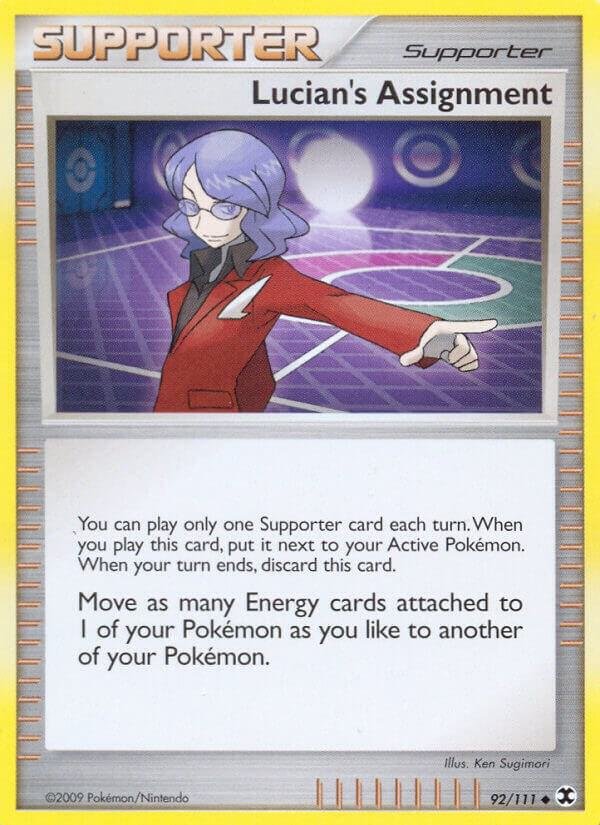 Lucian’s Assignment 92/111 Reverse Holofoil Rising Rivals Lucian’s Assignment 92/111 Reverse Holofoil Rising Rivals