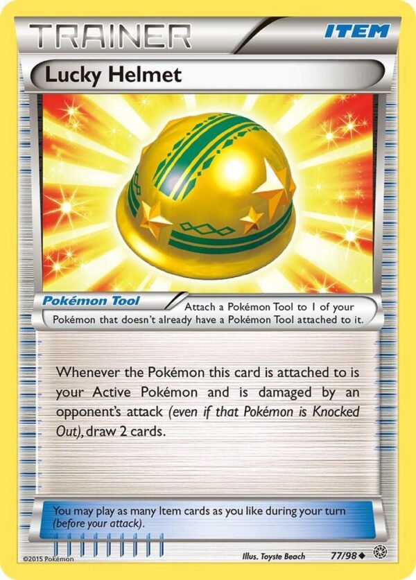 Lucky Helmet 77/98 Reverse Holofoil XY – Ancient Origins