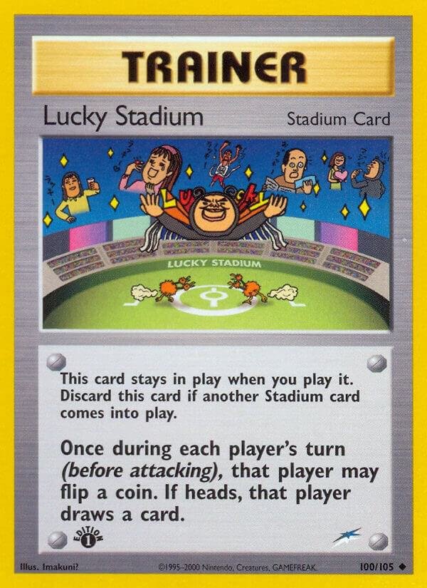 Lucky Stadium 100/105 1st Edition Neo Destiny