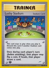 Lucky Stadium | 100/105 | 1st Edition | Neo Destiny