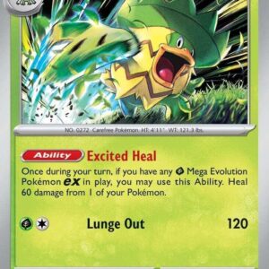 Ludicolo 007/094 Reverse Holofoil ME02: Phantasmal Flames