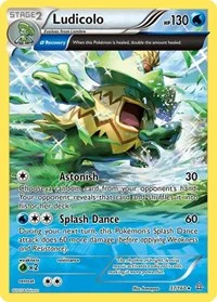 Ludicolo (Alpha) | 37/160 | Reverse Holofoil | XY - Primal Clash