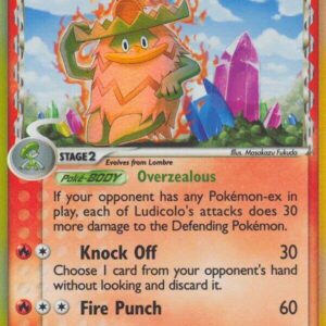 Ludicolo (Delta Species) 6/100 Reverse Holofoil Crystal Guardians Ludicolo (Delta Species) 6/100 Reverse Holofoil Crystal Guardians