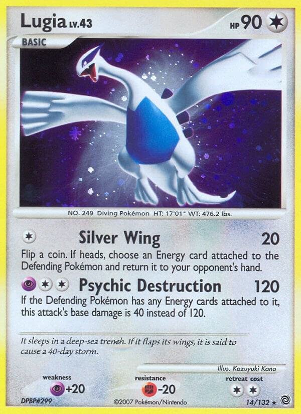 Lugia 14/132 Reverse Holofoil Secret Wonders