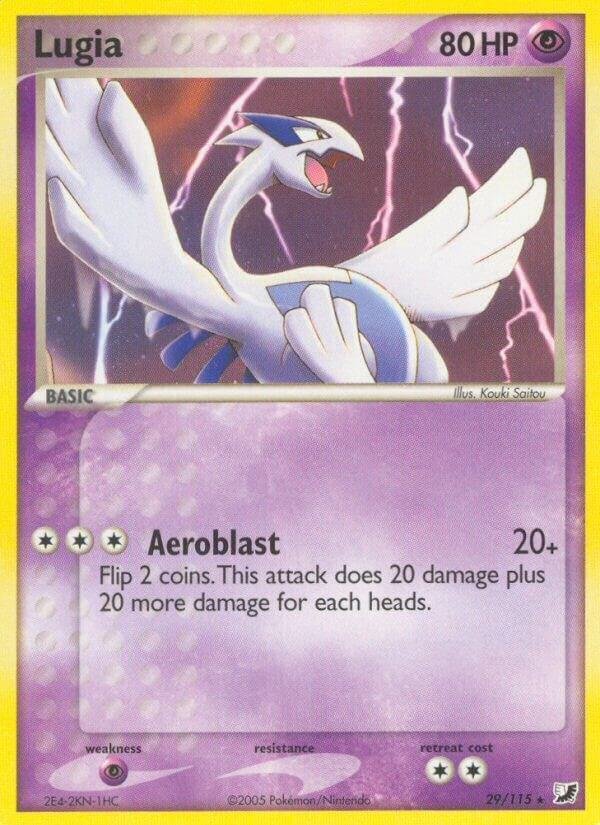 Lugia 29/115 Reverse Holofoil Unseen Forces
