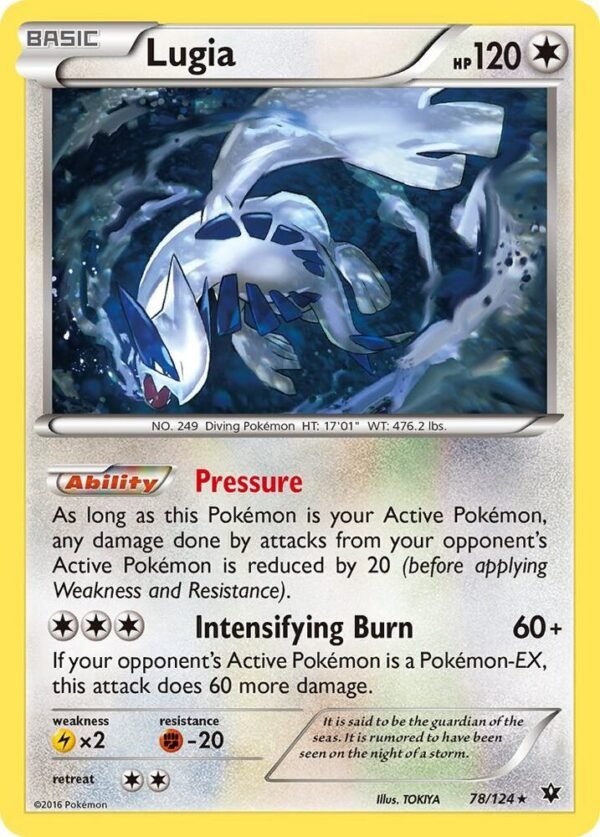 Lugia 78/124 Normal XY – Fates Collide