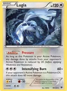 Lugia | 78/124 (XY Fates Collide) | 078/124 | Holofoil | Deck Exclusives