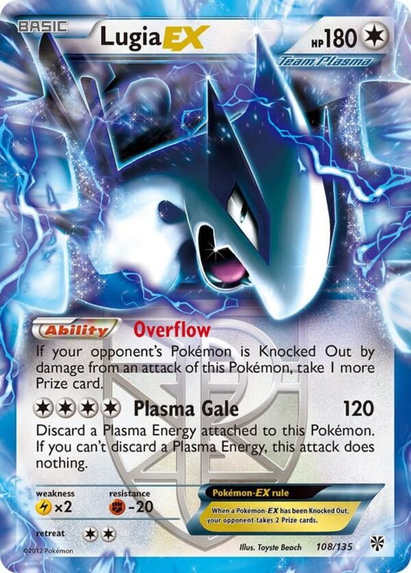 Lugia EX (Team Plasma) 108/135 Holofoil Plasma Storm