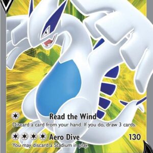 Lugia V (Full Art) 185/195 Holofoil SWSH12: Silver Tempest Lugia V (Full Art) 185/195 Holofoil SWSH12: Silver Tempest