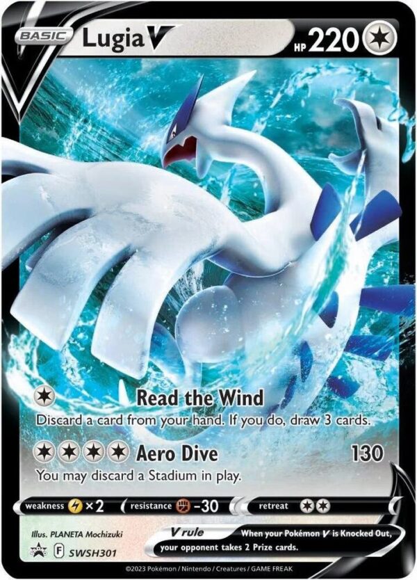 Lugia V SWSH301 Holofoil SWSH: Sword & Shield Promo Cards Lugia V SWSH301 Holofoil SWSH: Sword & Shield Promo Cards