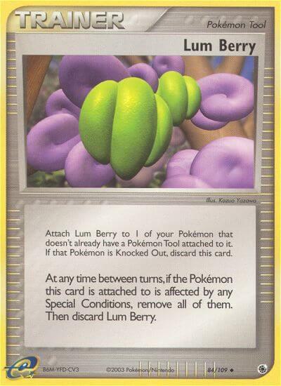 Lum Berry 84/109 Reverse Holofoil Ruby and Sapphire Lum Berry 84/109 Reverse Holofoil Ruby and Sapphire