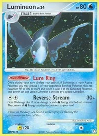 Lumineon | 11/123 | Reverse Holofoil | Mysterious Treasures