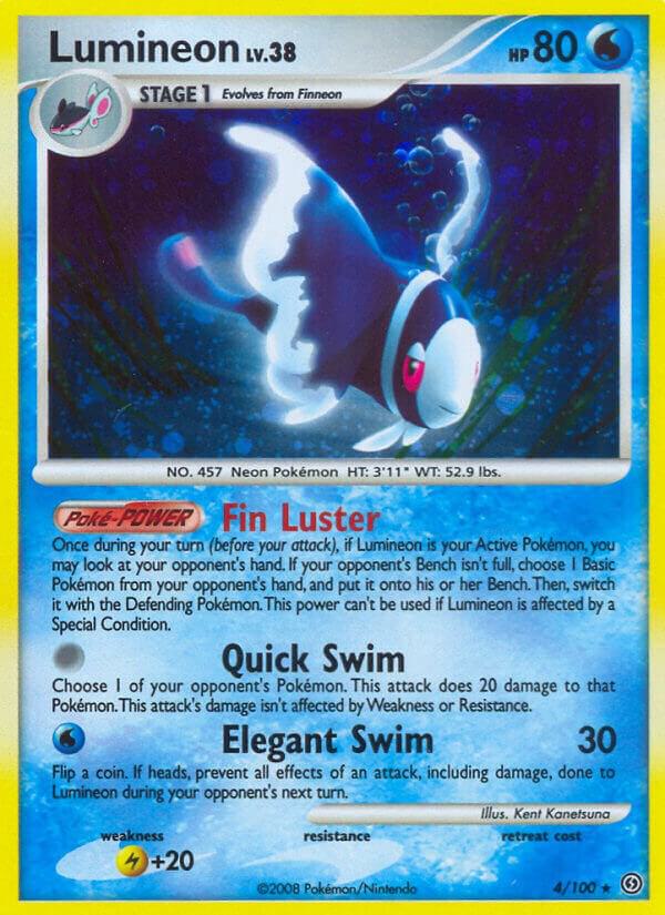 Lumineon 4/100 Holofoil Stormfront