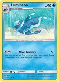 Lumineon | 40/236 | Reverse Holofoil | SM - Unified Minds