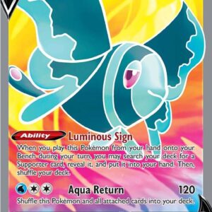 Lumineon V (Full Art) 155/172 Holofoil SWSH09: Brilliant Stars Lumineon V (Full Art) 155/172 Holofoil SWSH09: Brilliant Stars