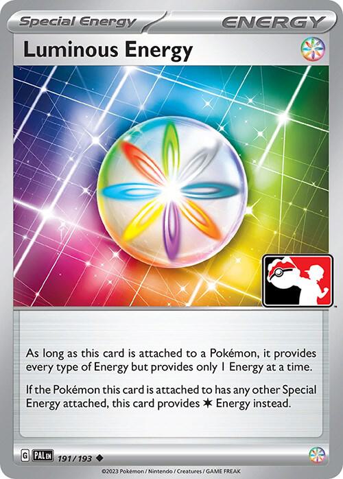 Luminous Energy 191/193 Normal Prize Pack Series Cards