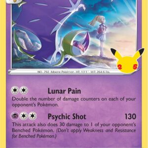 Lunala 015/025 Holofoil Celebrations