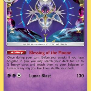Lunala 102/236 Reverse Holofoil SM – Cosmic Eclipse