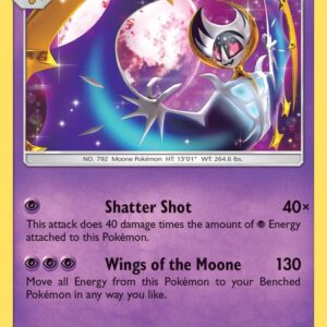 Lunala 61/145 Reverse Holofoil SM – Guardians Rising