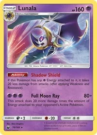 Lunala | 70/168 | Reverse Holofoil | SM - Celestial Storm