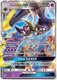 Lunala GX | 66/149 | Holofoil | SM Base Set