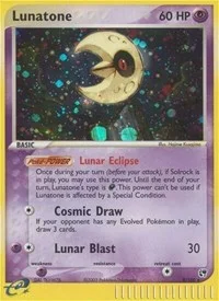 Lunatone | 8/100 | Reverse Holofoil | Sandstorm