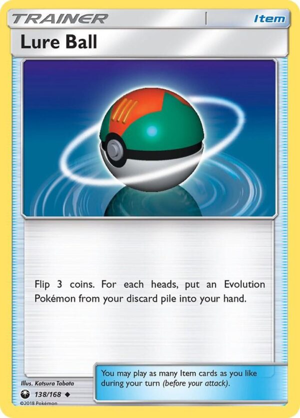 Lure Ball 138/168 Reverse Holofoil SM – Celestial Storm Lure Ball 138/168 Reverse Holofoil SM – Celestial Storm
