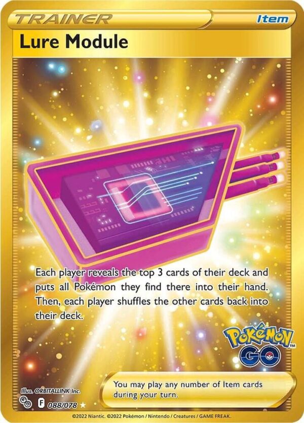 Lure Module (Secret) 088/078 Holofoil Pokemon GO
