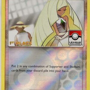 Lusamine 153a/156 (League Challenge) [1st Place] Reverse Holofoil League & Championship Cards