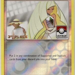 Lusamine 153a/156 (League Challenge) [3rd Place] Reverse Holofoil League & Championship Cards