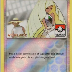 Lusamine 153a/156 (League Challenge) [4th Place] Reverse Holofoil League & Championship Cards