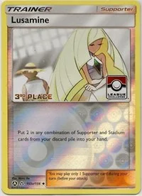 Lusamine | 153a/156 (League Challenge) [3rd Place] | Reverse Holofoil | League & Championship Cards