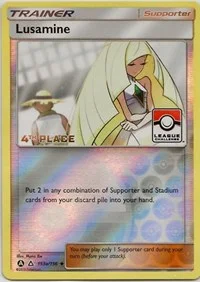 Lusamine | 153a/156 (League Challenge) [4th Place] | Reverse Holofoil | League & Championship Cards