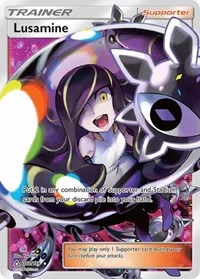 Lusamine (Full Art) | 153/156 | Holofoil | SM - Ultra Prism