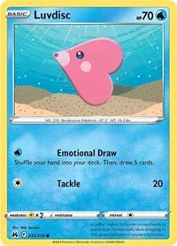 Luvdisc | 035/159 | Reverse Holofoil | Crown Zenith