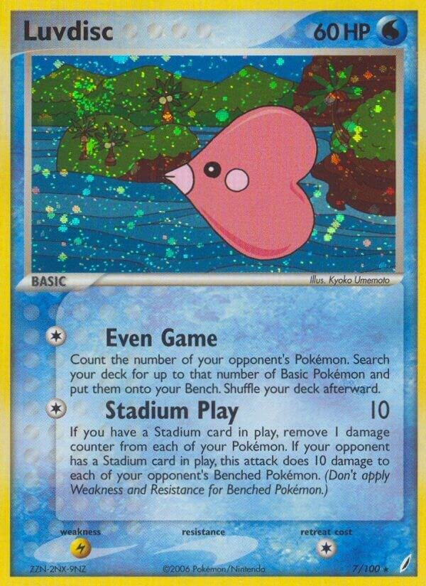 Luvdisc 7/100 Holofoil Crystal Guardians