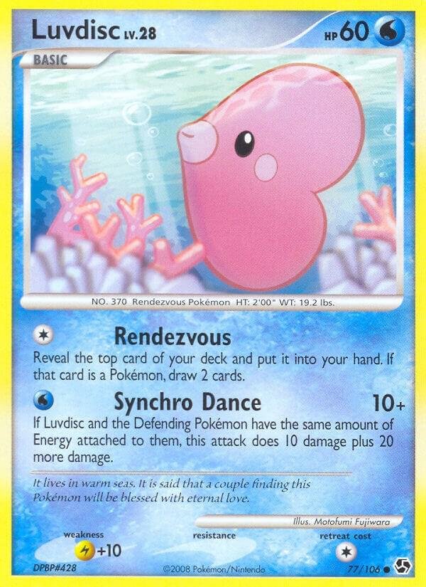 Luvdisc 77/106 Reverse Holofoil Great Encounters Luvdisc 77/106 Reverse Holofoil Great Encounters