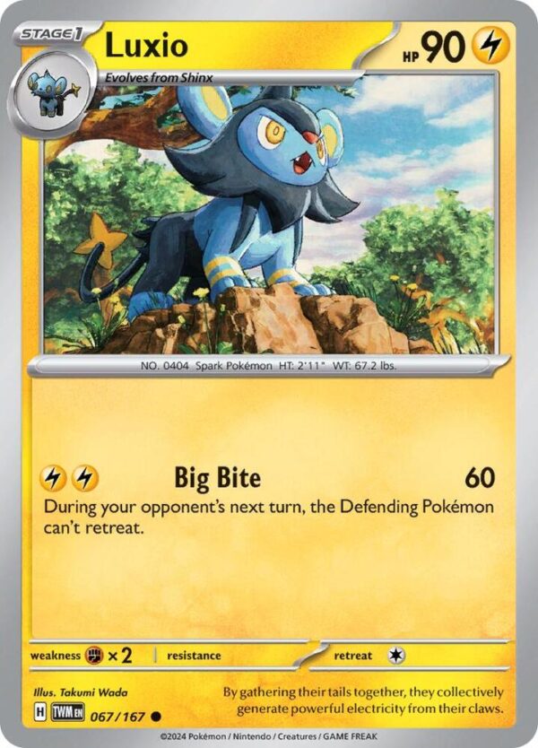 Luxio 067/167 Normal SV06: Twilight Masquerade