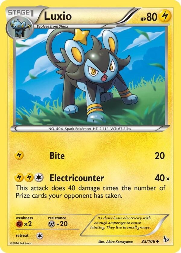 Luxio 33/106 Normal XY – Flashfire