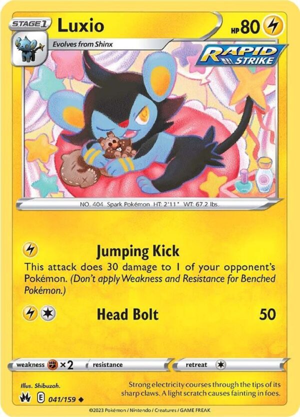 Luxio (41) 041/159 Normal Crown Zenith