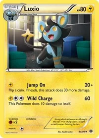 Luxio (44) | 44/99 | Reverse Holofoil | Next Destinies