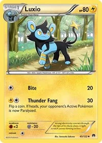 Luxio | 45/122 | Reverse Holofoil | XY - BREAKpoint