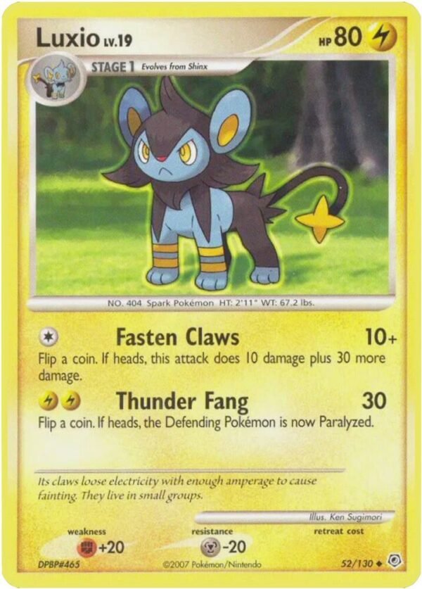Luxio 52/130 Reverse Holofoil Diamond and Pearl