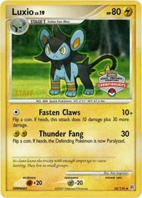Luxio | 52/130 (State Championships) [Staff] | 052/130 | Normal | League & Championship Cards